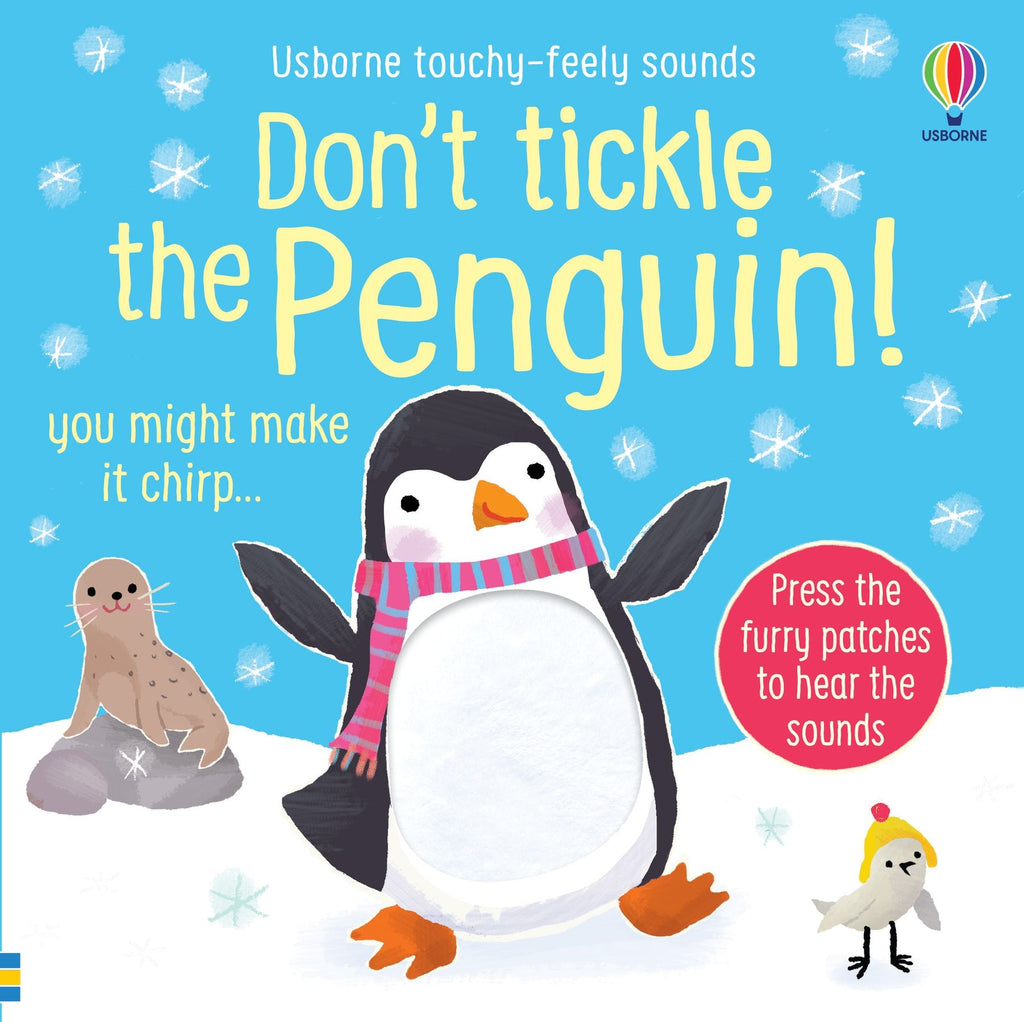 Carte muzicală Nu gadila pinguinul!, Don't Tickle the Pinguin, Usborne, + 6 luni