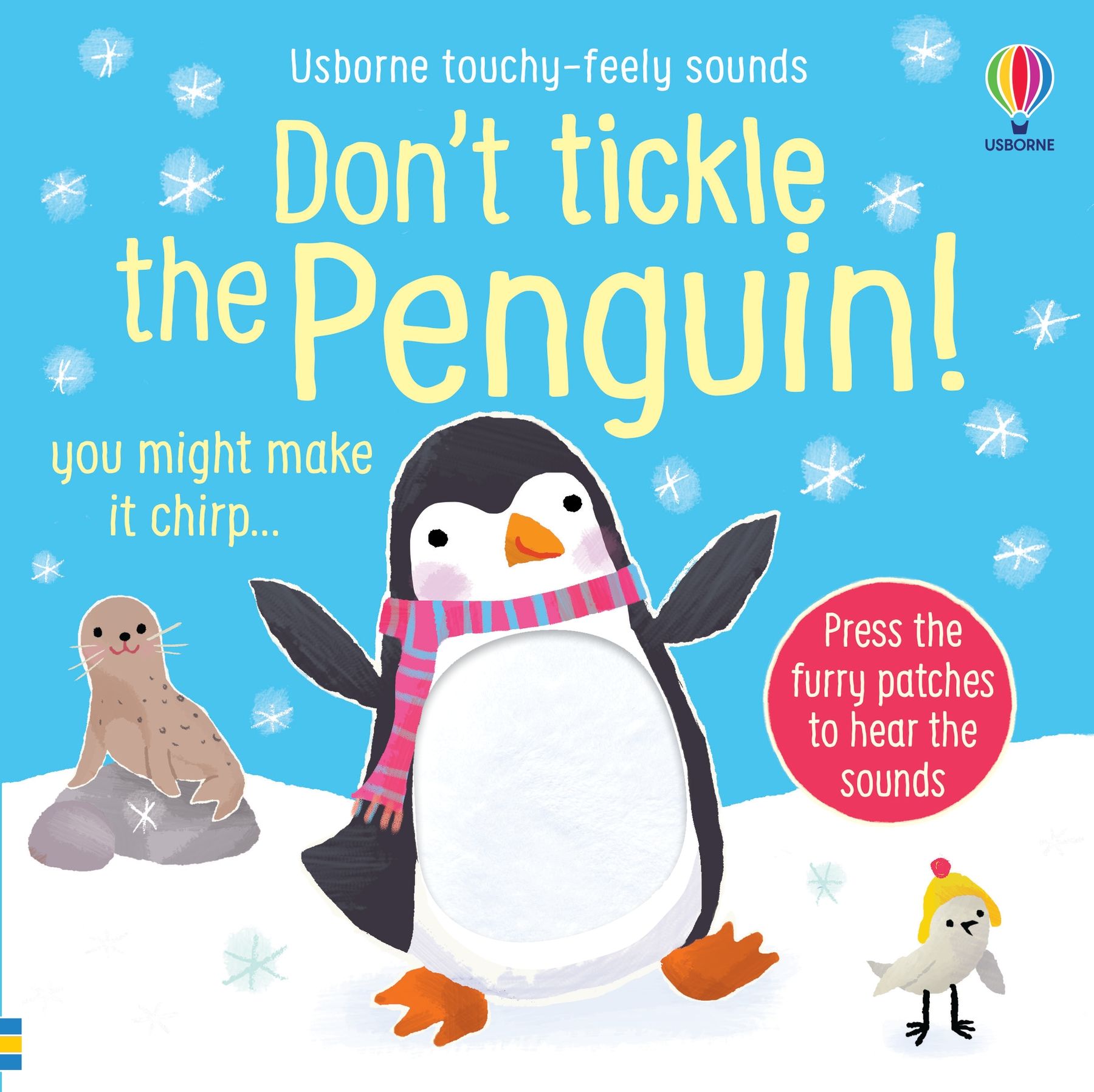 Carte muzicală Nu gadila pinguinul!, Don't Tickle the Pinguin, Usborne, + 6 luni