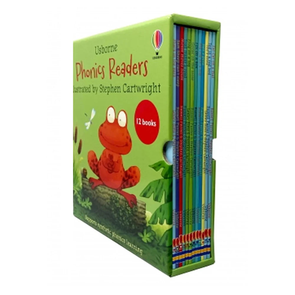 Set 12 povești pentru copii, Phonics Readers, Usborne, +2 ani