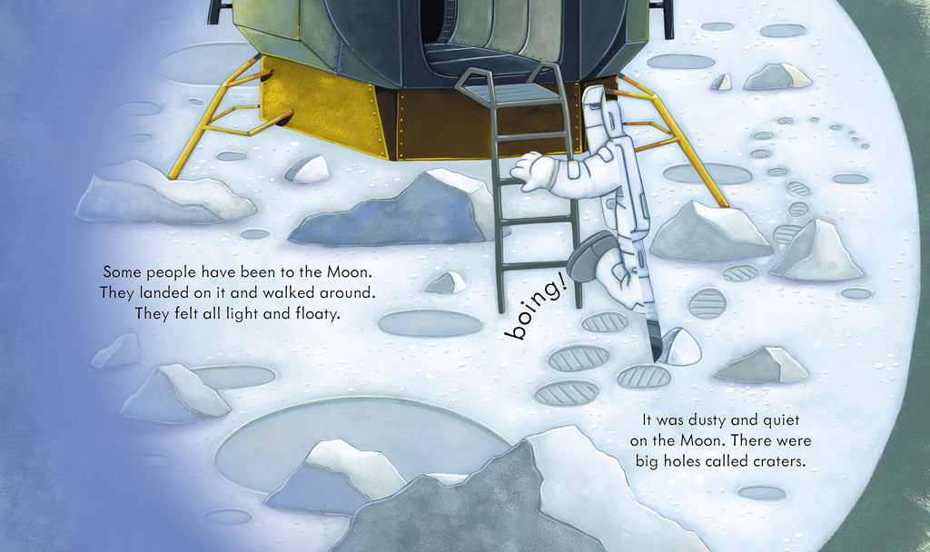 Carte cu clapete Peep Inside Space, Usborne, +3 ani
