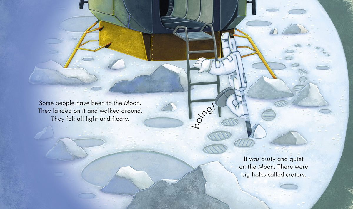 Carte cu clapete Peep Inside Space, Usborne, +3 ani