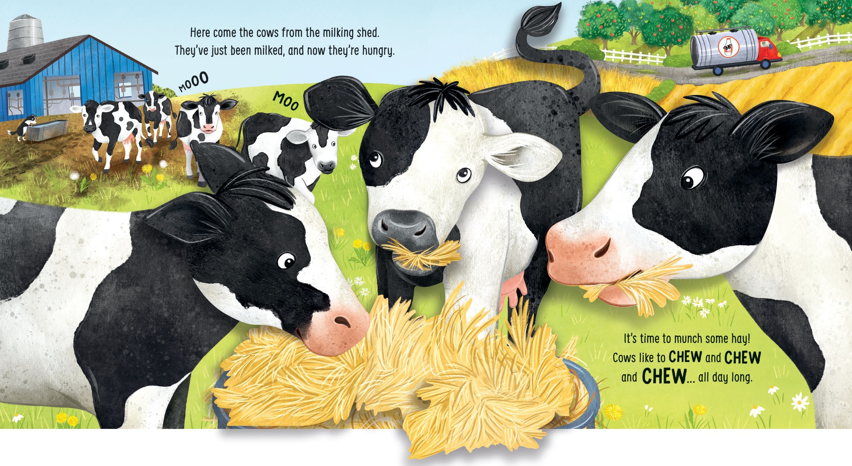 Carte interactiva Pop-up Farm, Usborne, +3 ani