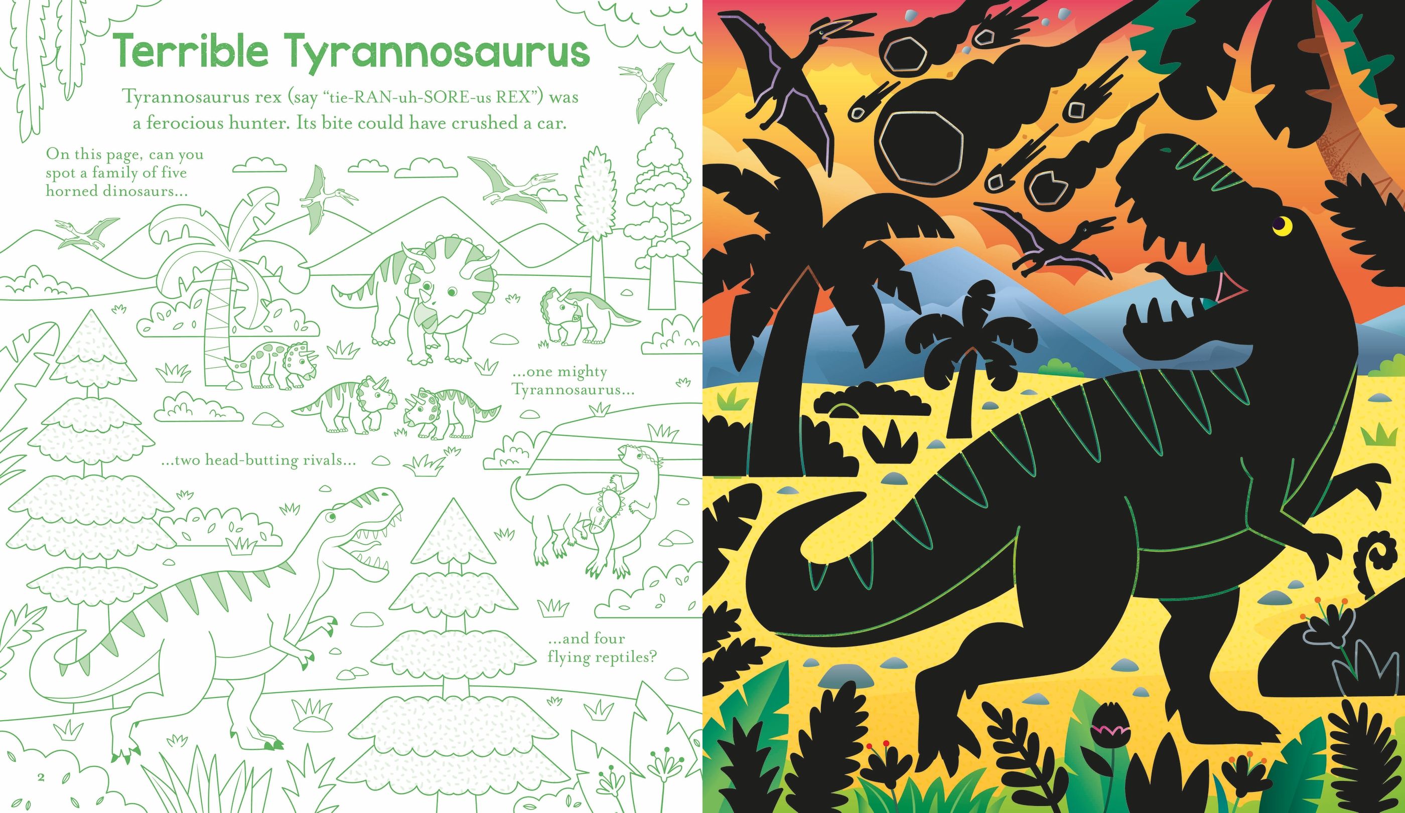 Carte de activitati cu dinozauri, Usborne Scratch Activities Dinosaurs, Usborne, +6 ani