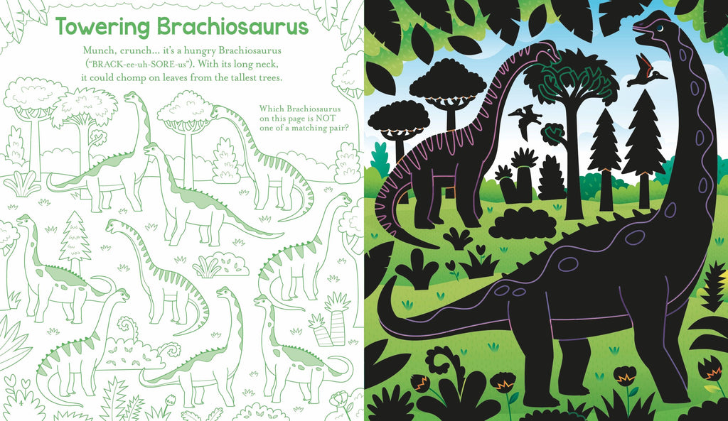 Carte de activitati cu dinozauri, Usborne Scratch Activities Dinosaurs, Usborne, +6 ani