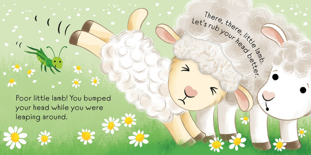Carte sezoriala There There Little Lamb, Usborne, +6 luni