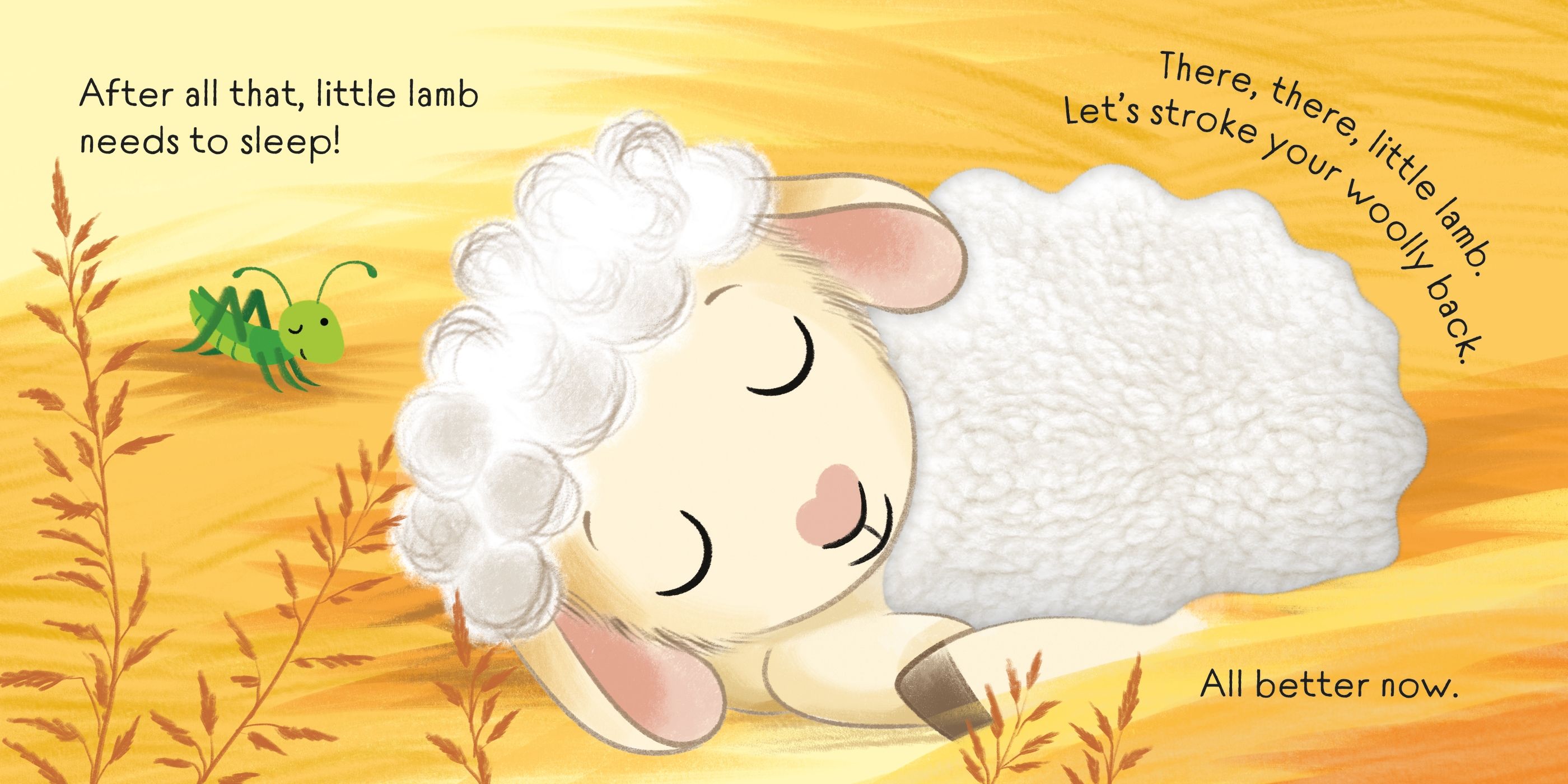 Carte sezoriala There There Little Lamb, Usborne, +6 luni