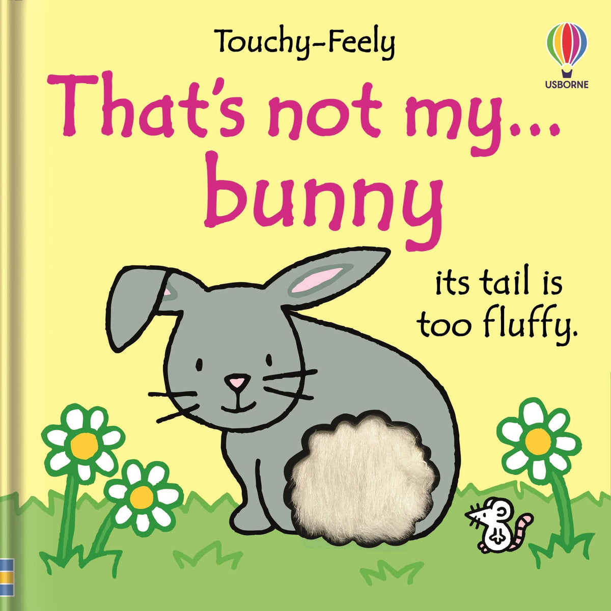 Carte senzoriala That's not my bunny…, Usborne, +3 luni