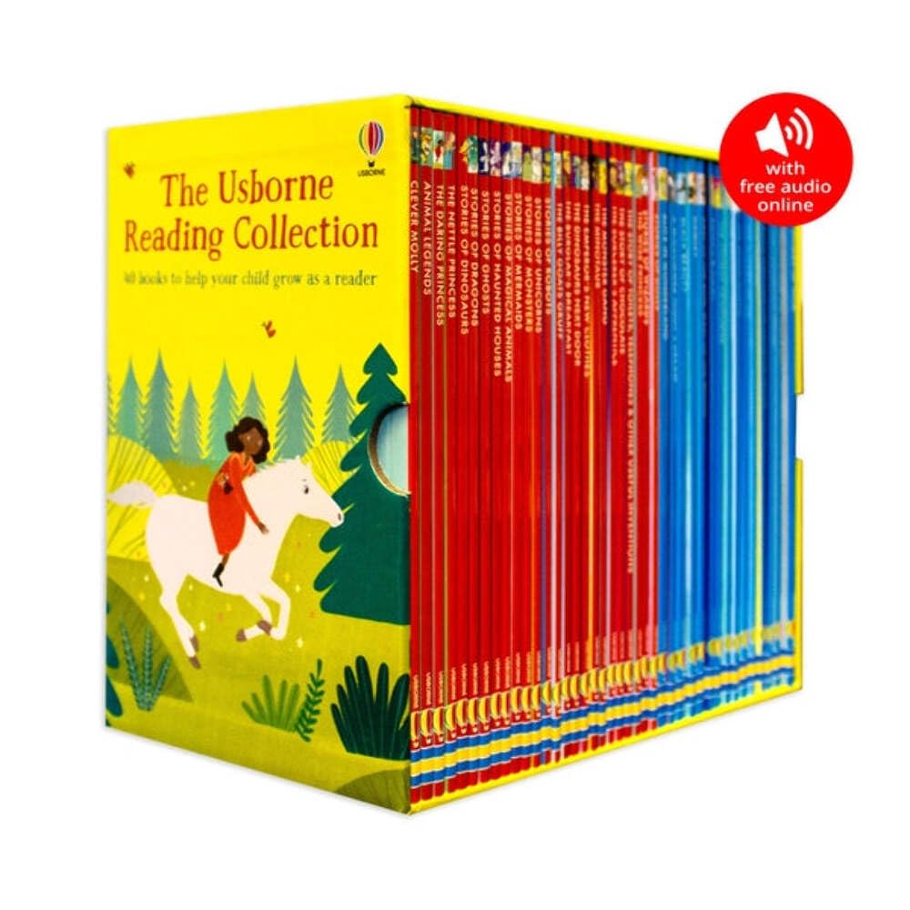 Set de carti de povesti The Usborne Reading Collection, colectia Young Reading, editia UK, +3 ani
