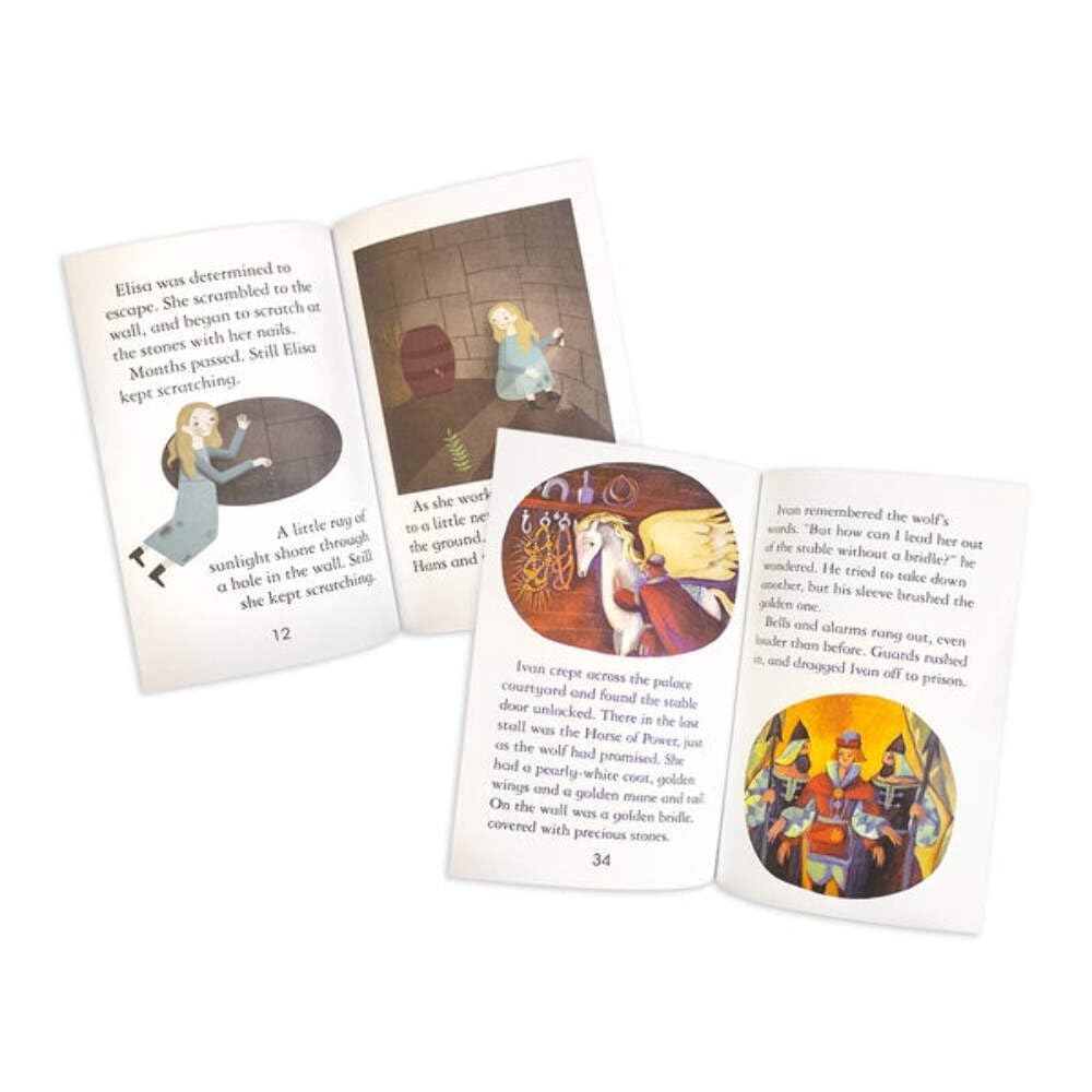 Set de carti de povesti The Usborne Reading Collection, colectia Young Reading, editia UK, +3 ani