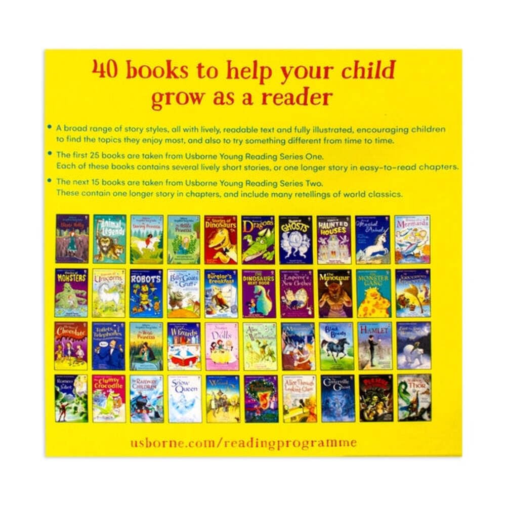 Set de carti de povesti The Usborne Reading Collection, colectia Young Reading, editia UK, +3 ani