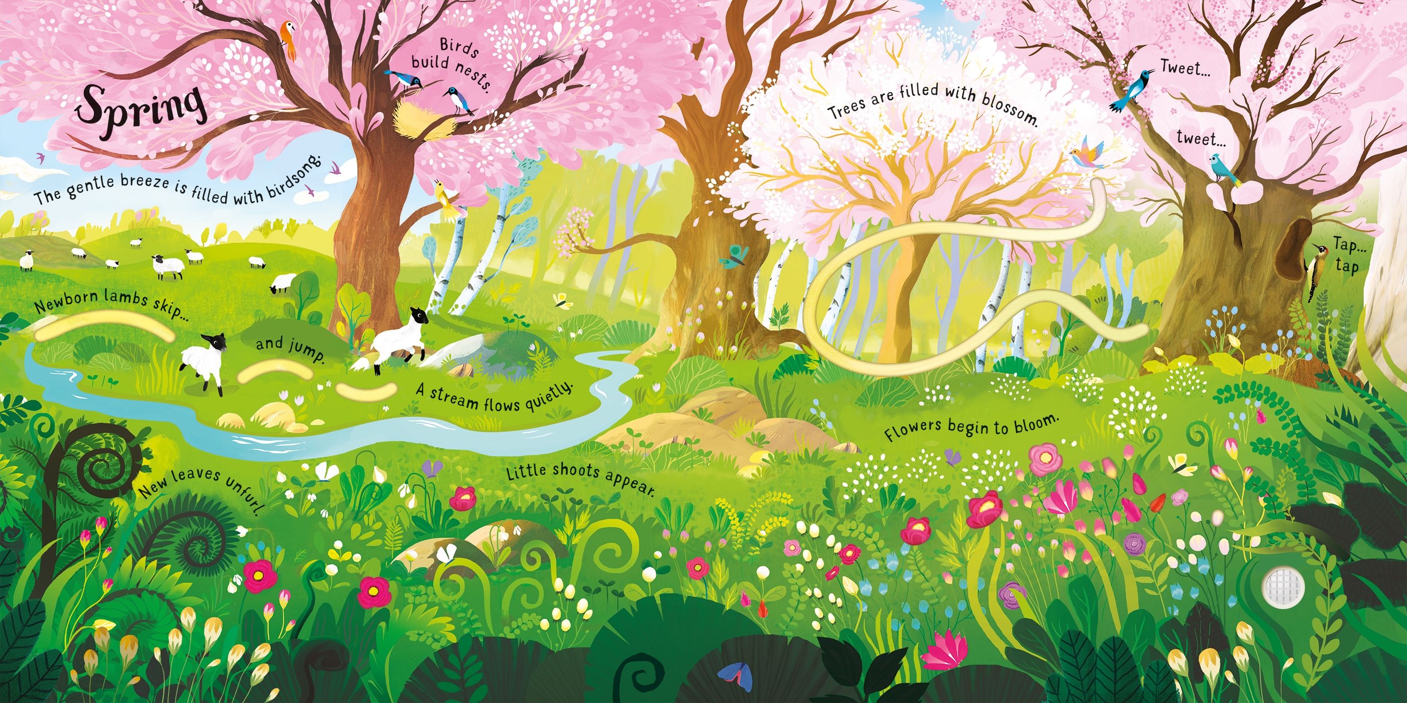Carte muzicala Anotimpurile de Vivaldi, Vivaldi's The Four Seasons, Usborne, +3 ani