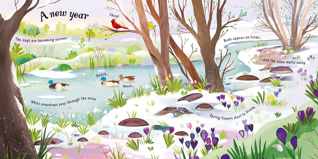 Carte muzicala Anotimpurile de Vivaldi, Vivaldi's The Four Seasons, Usborne, +3 ani