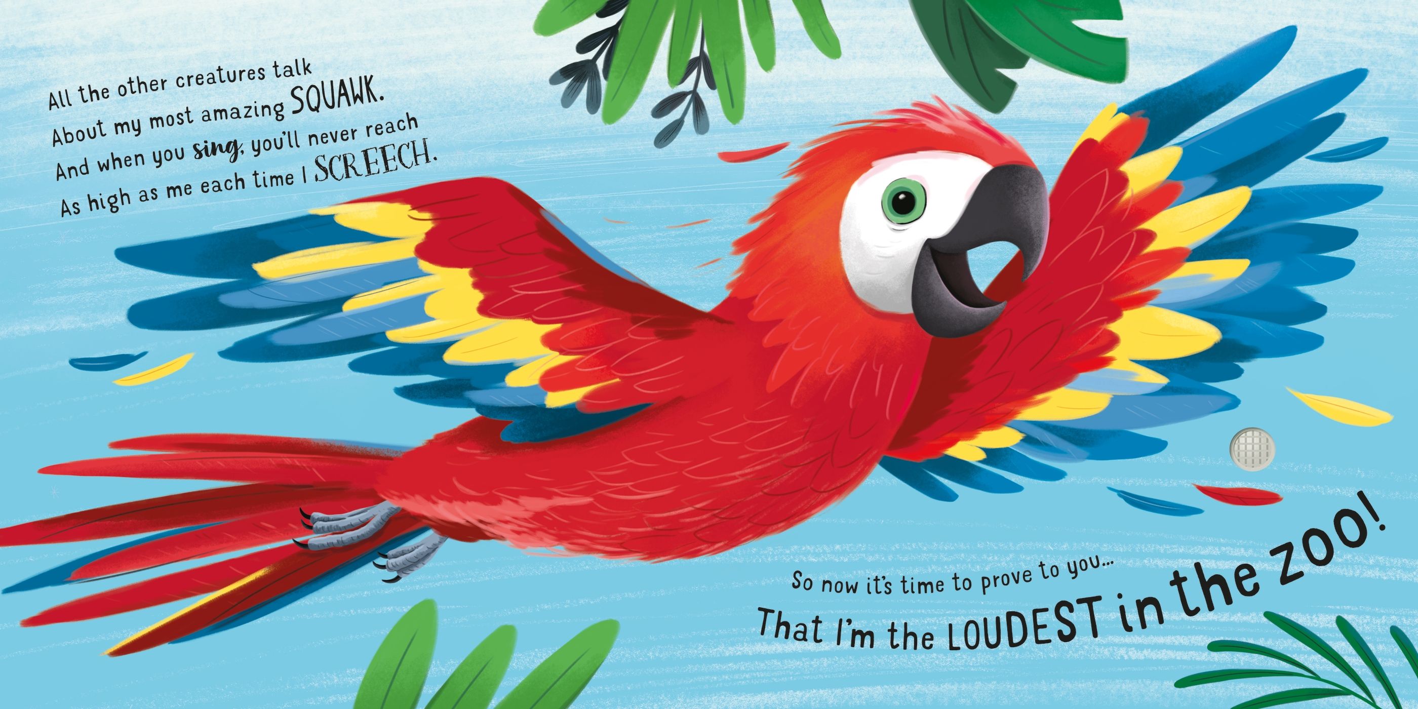 Carte interactiva cu sunete si pop-up 3D, Who's the Loudest in the Zoo?, Usborne, +12 luni